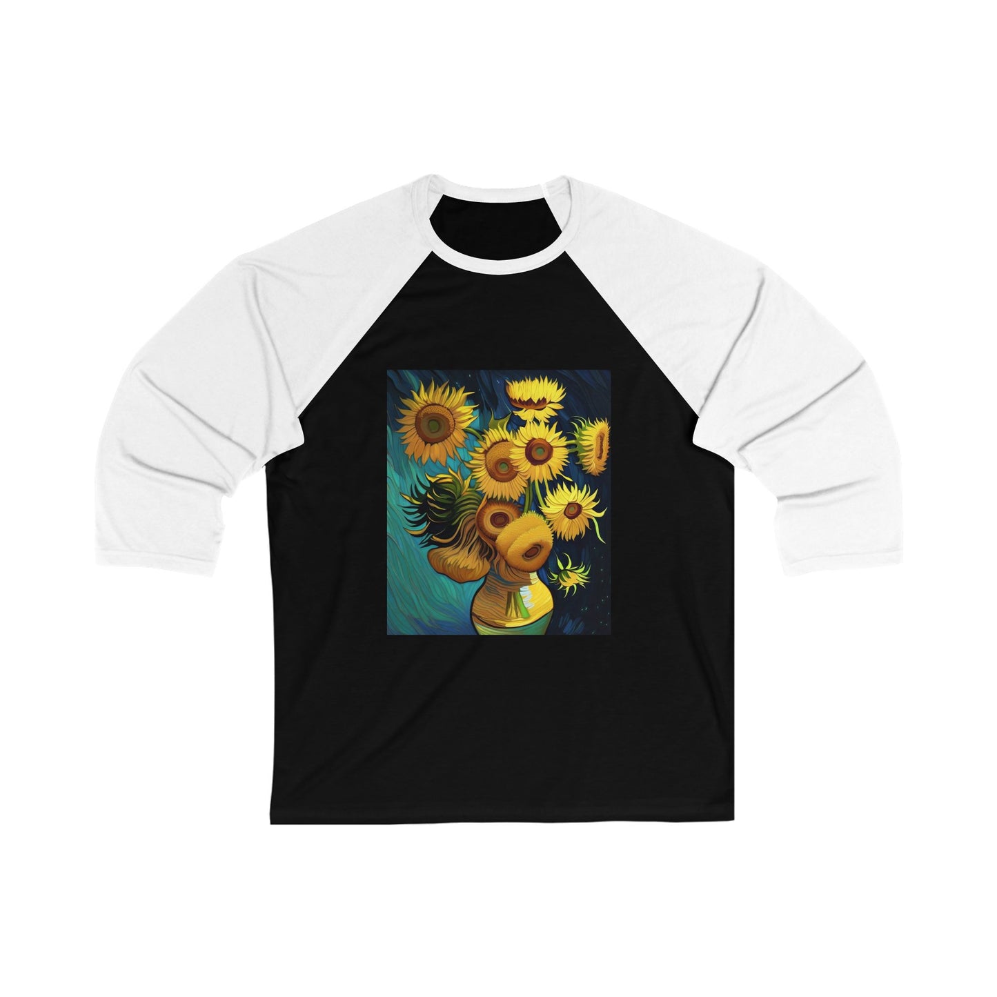A☆Baseball Tee - Sunflowers