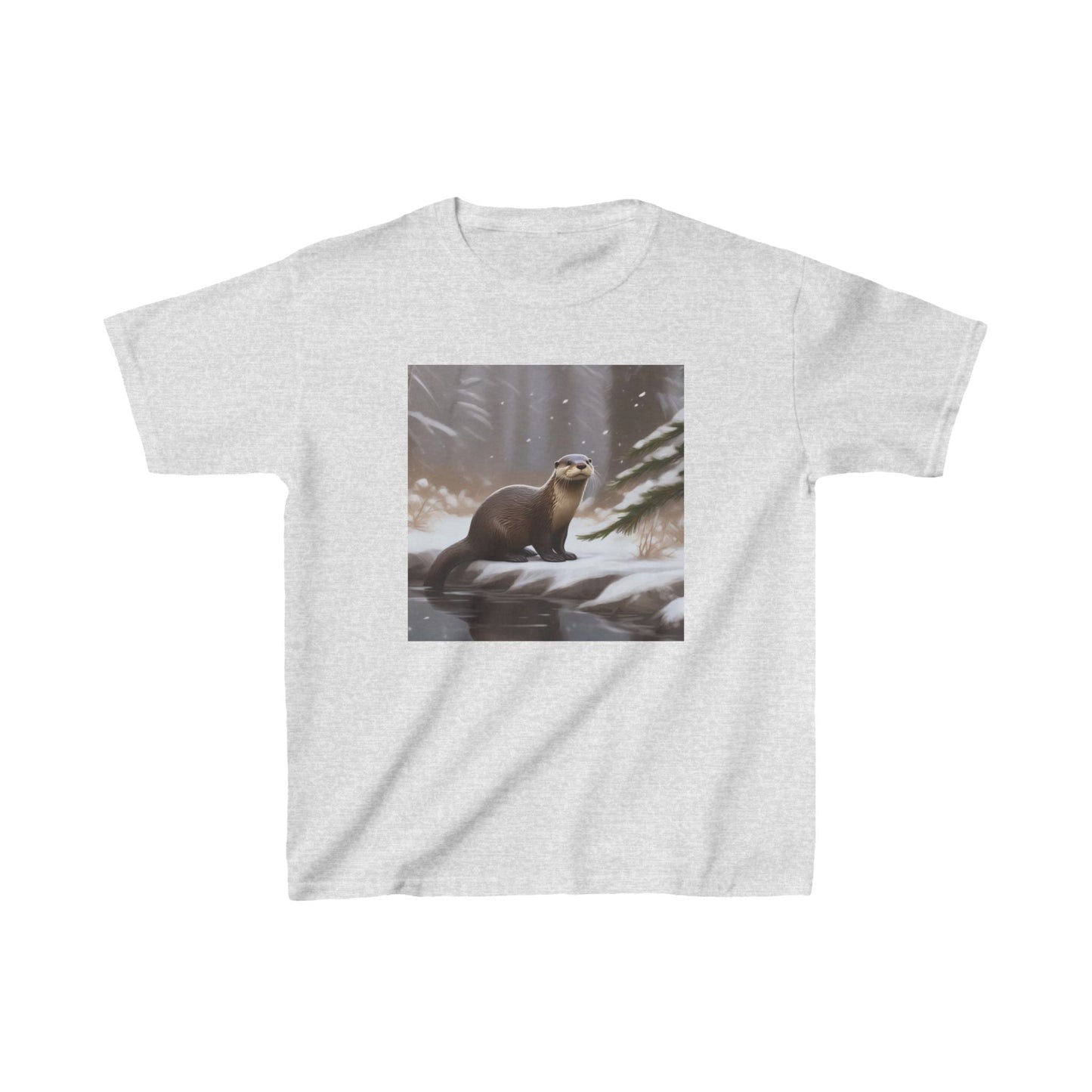 A☆Kids Tee - Winter Otter