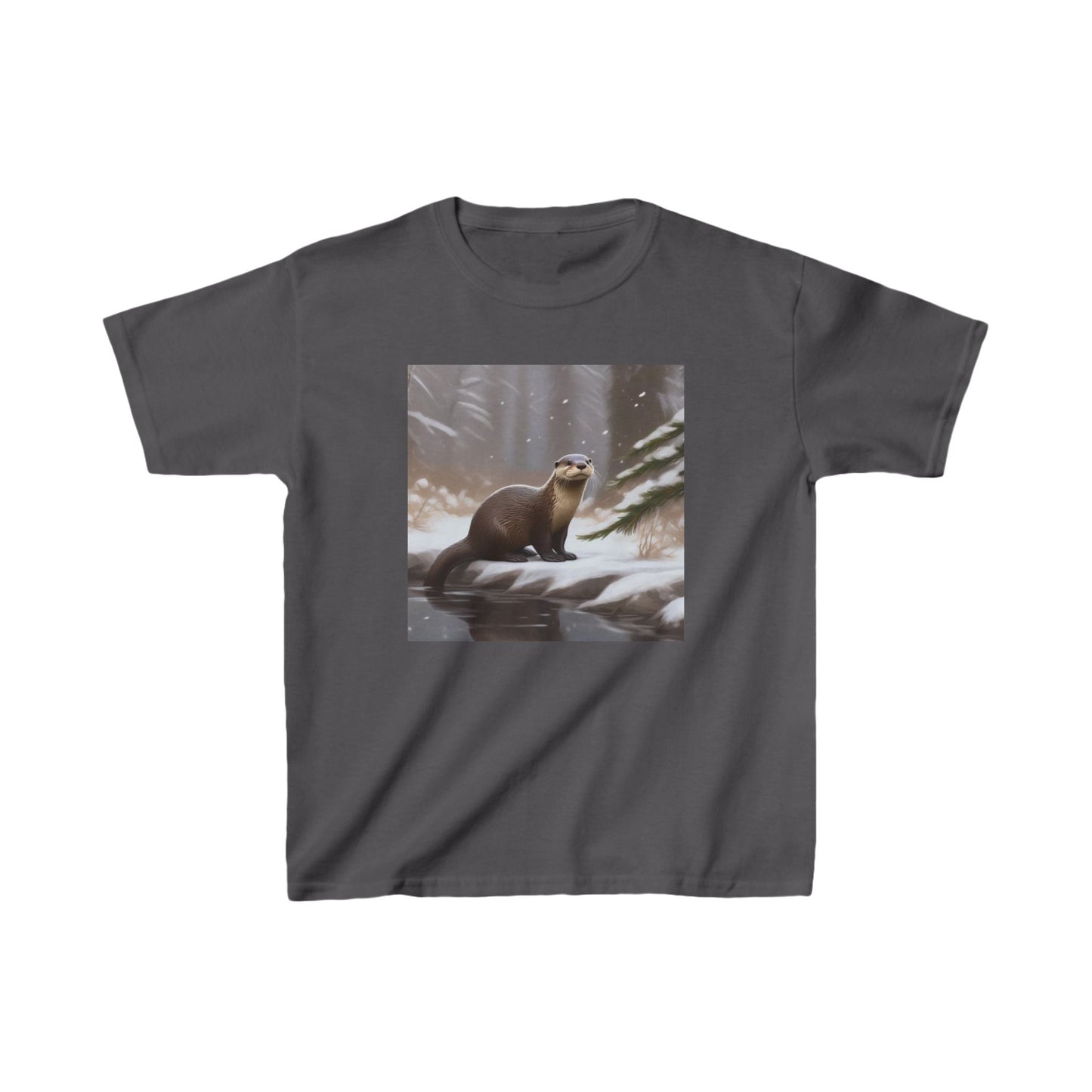 A☆Kids Tee - Winter Otter