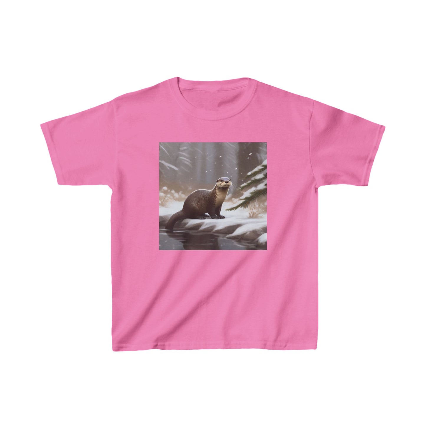 A☆Kids Tee - Winter Otter