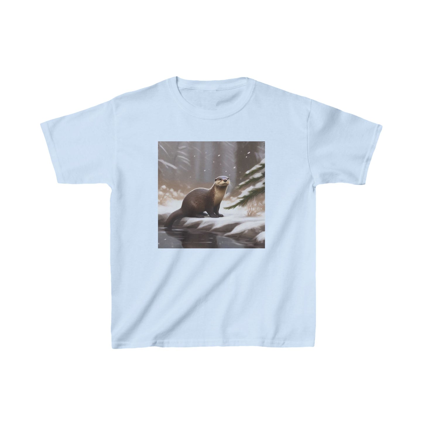 A☆Kids Tee - Winter Otter