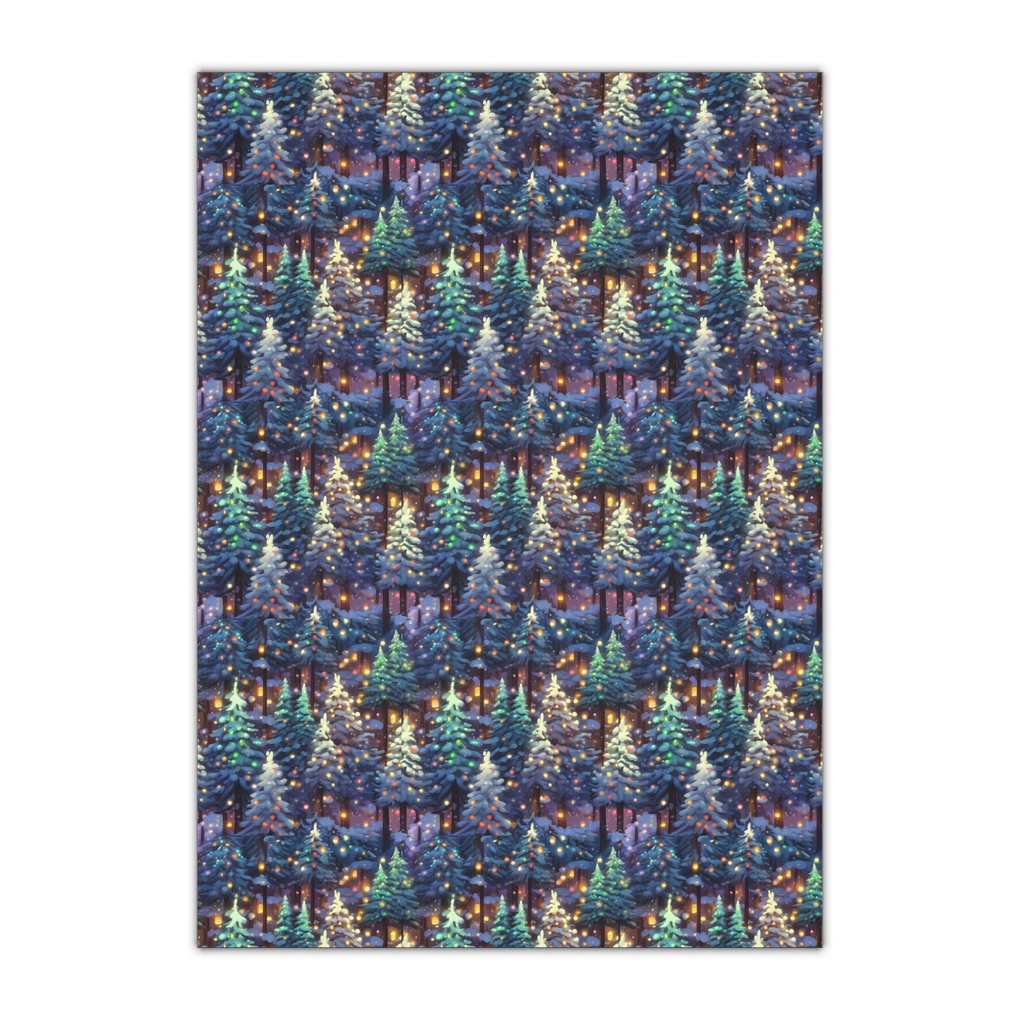 A☆ Gift Wrap - Xmas Trees