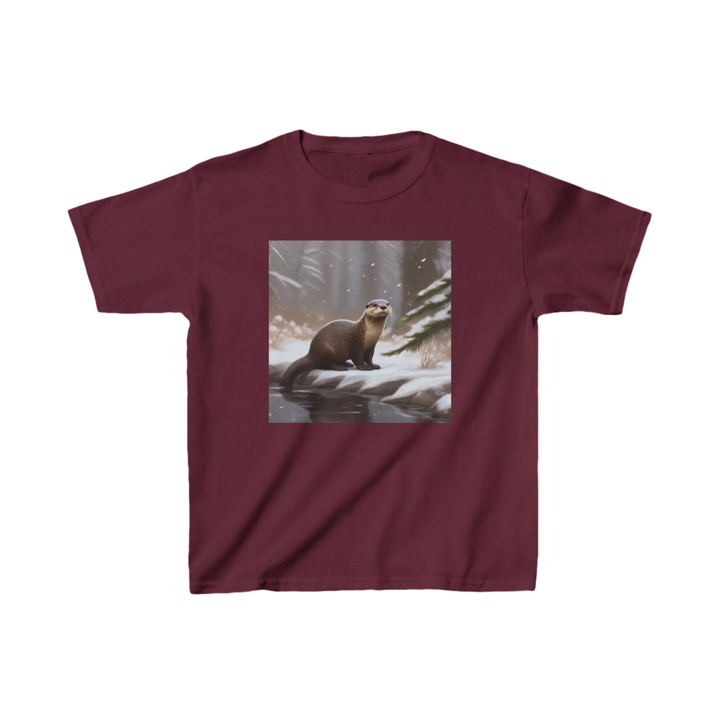 A☆Kids Tee - Winter Otter