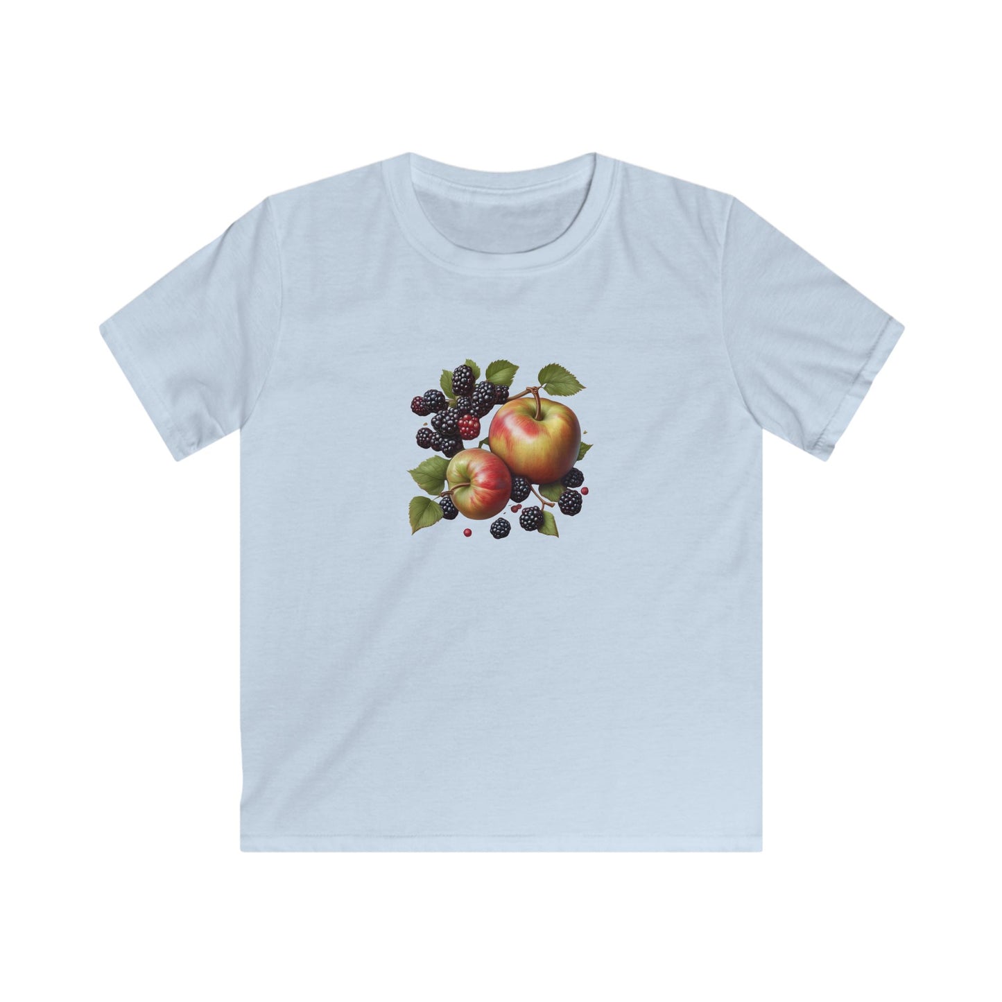 A☆Kids Tee - Apples & Blackberries