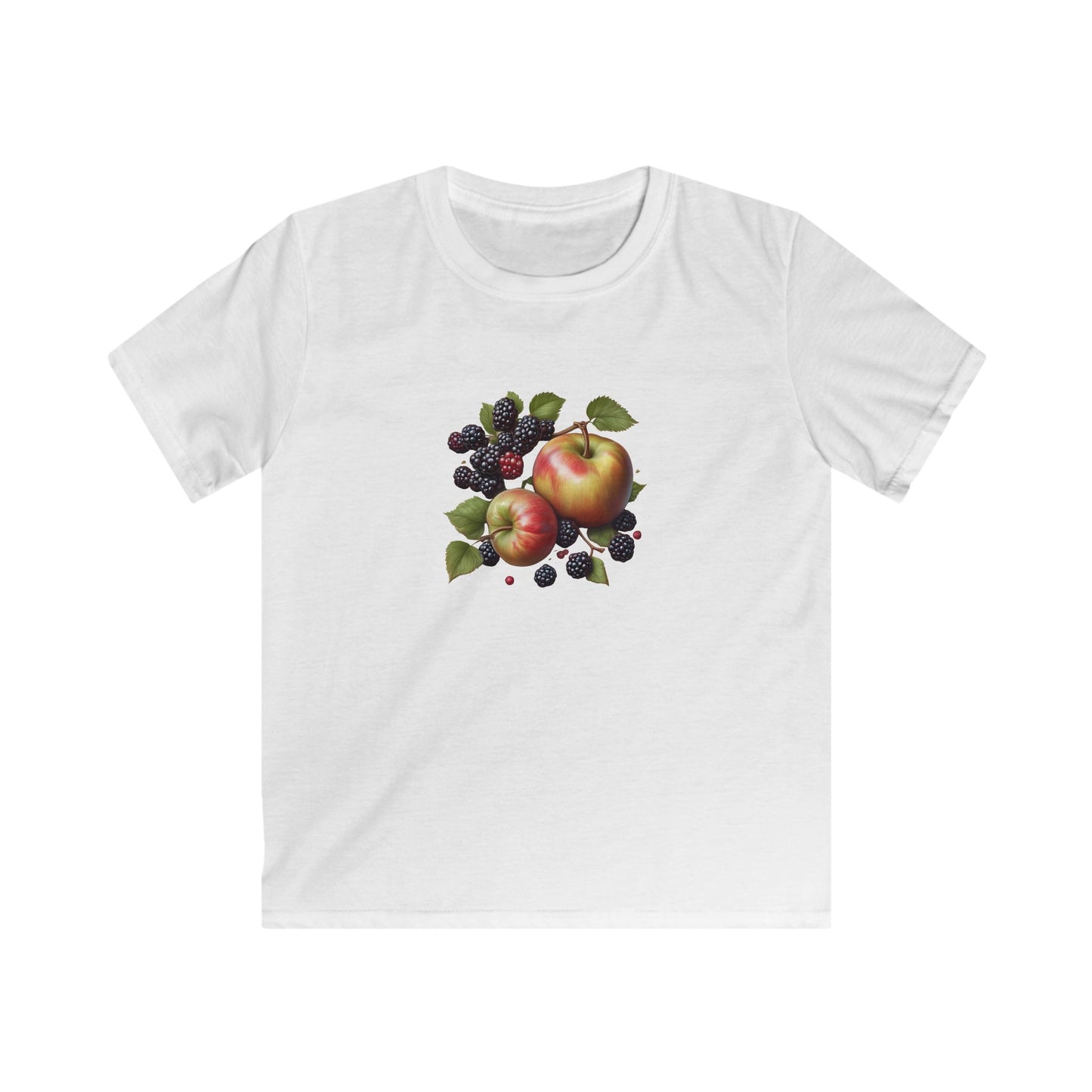 A☆Kids Tee - Apples & Blackberries