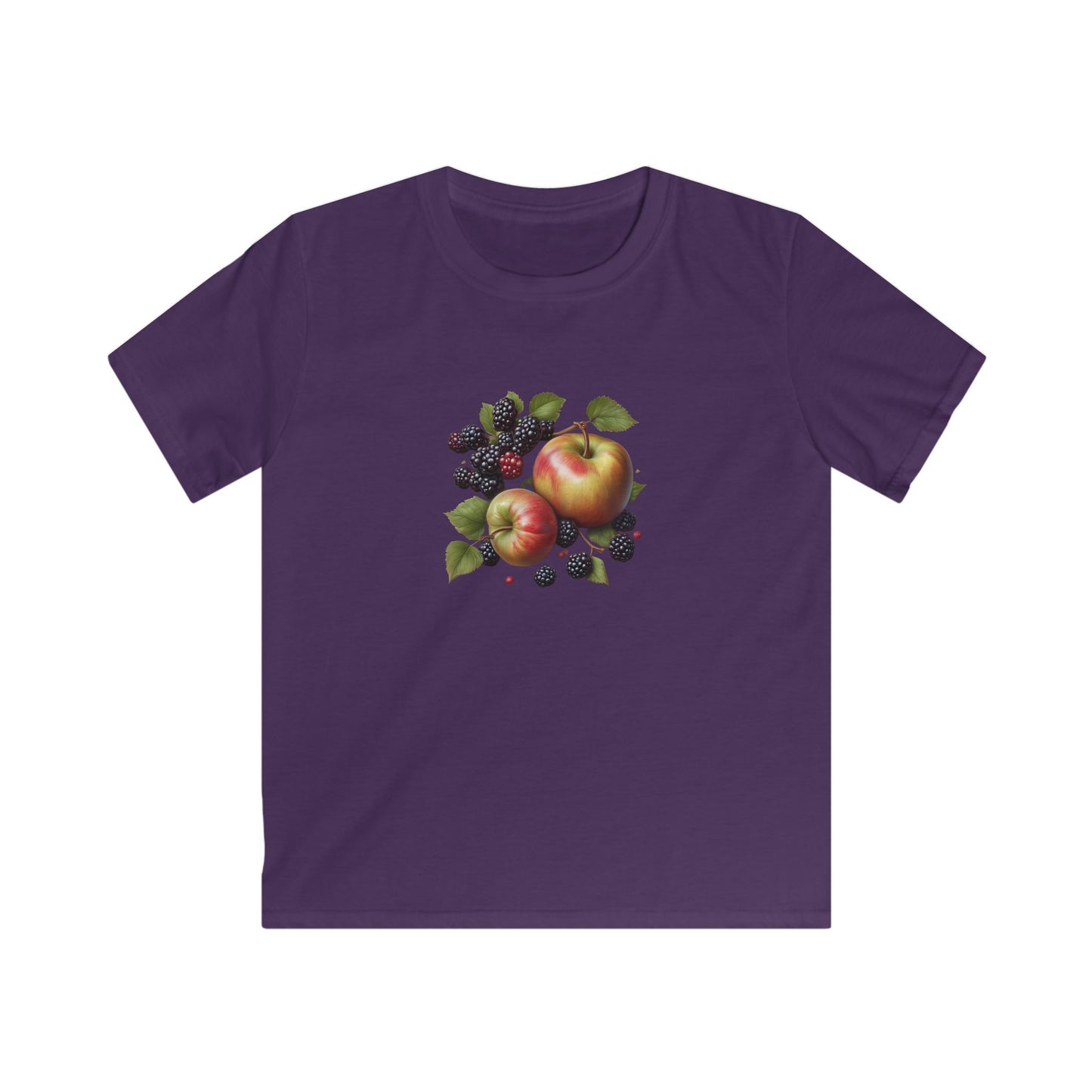 A☆Kids Tee - Apples & Blackberries