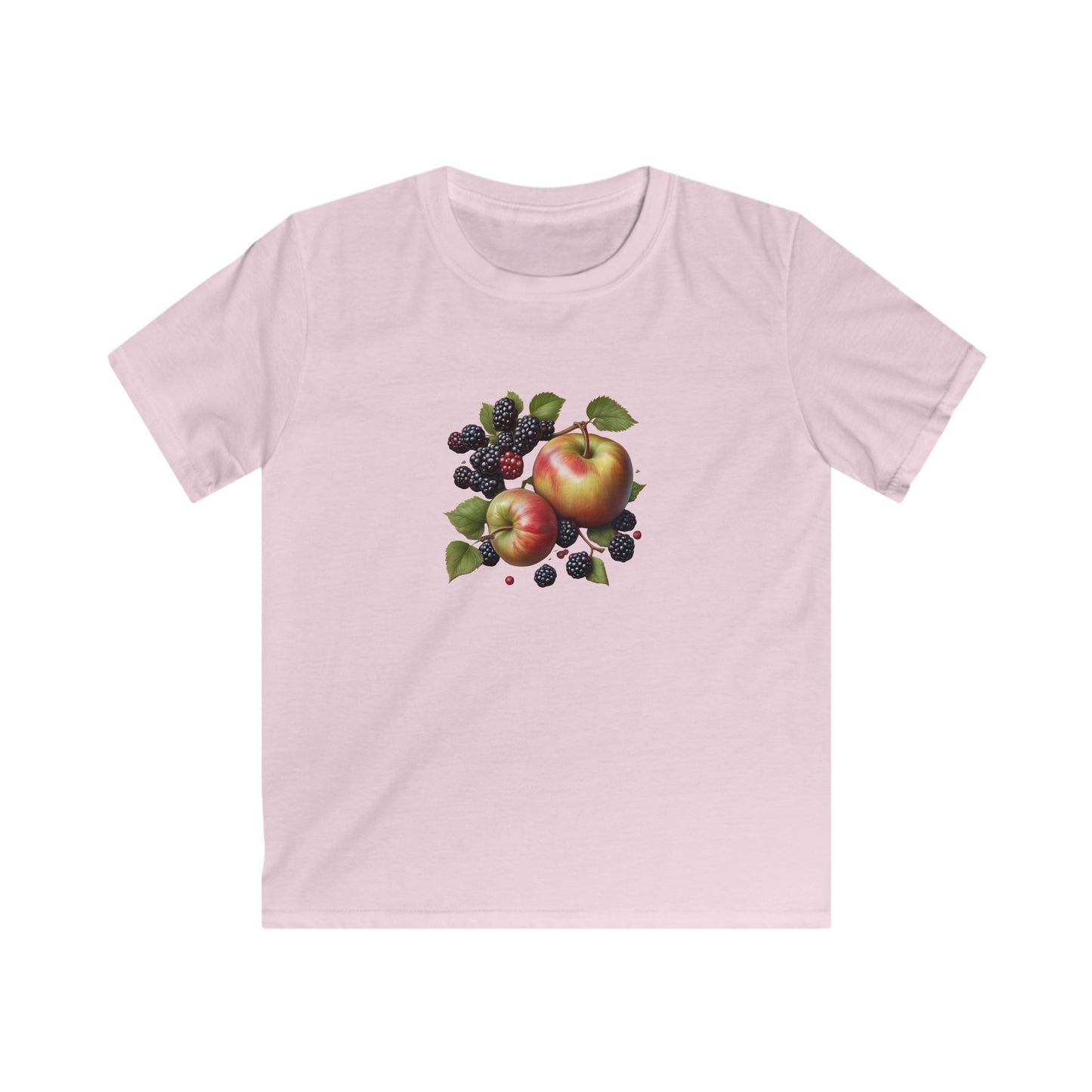 A☆Kids Tee - Apples & Blackberries
