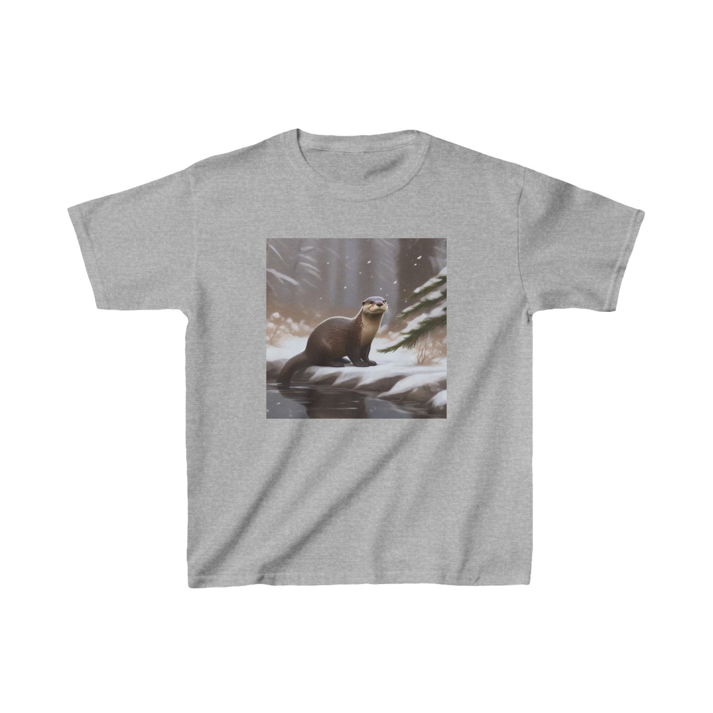 A☆Kids Tee - Winter Otter
