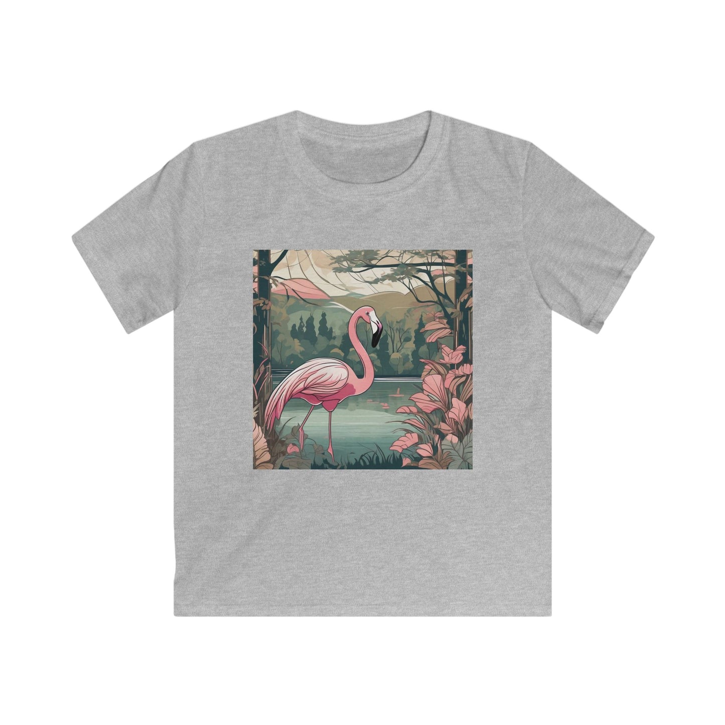 A☆Kids Tee - Flamingo