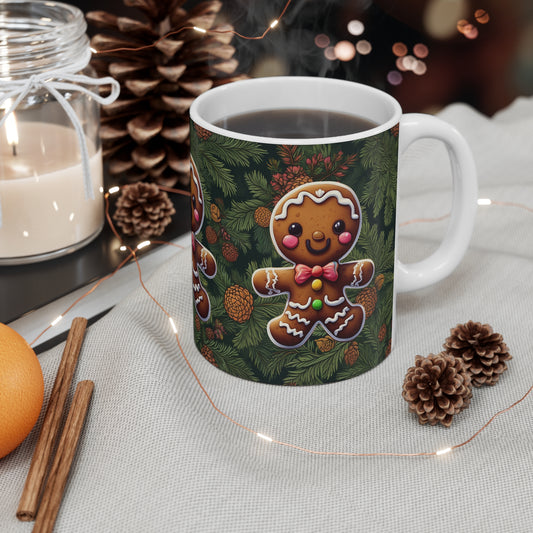 A+ Mug - Gingerbread Men