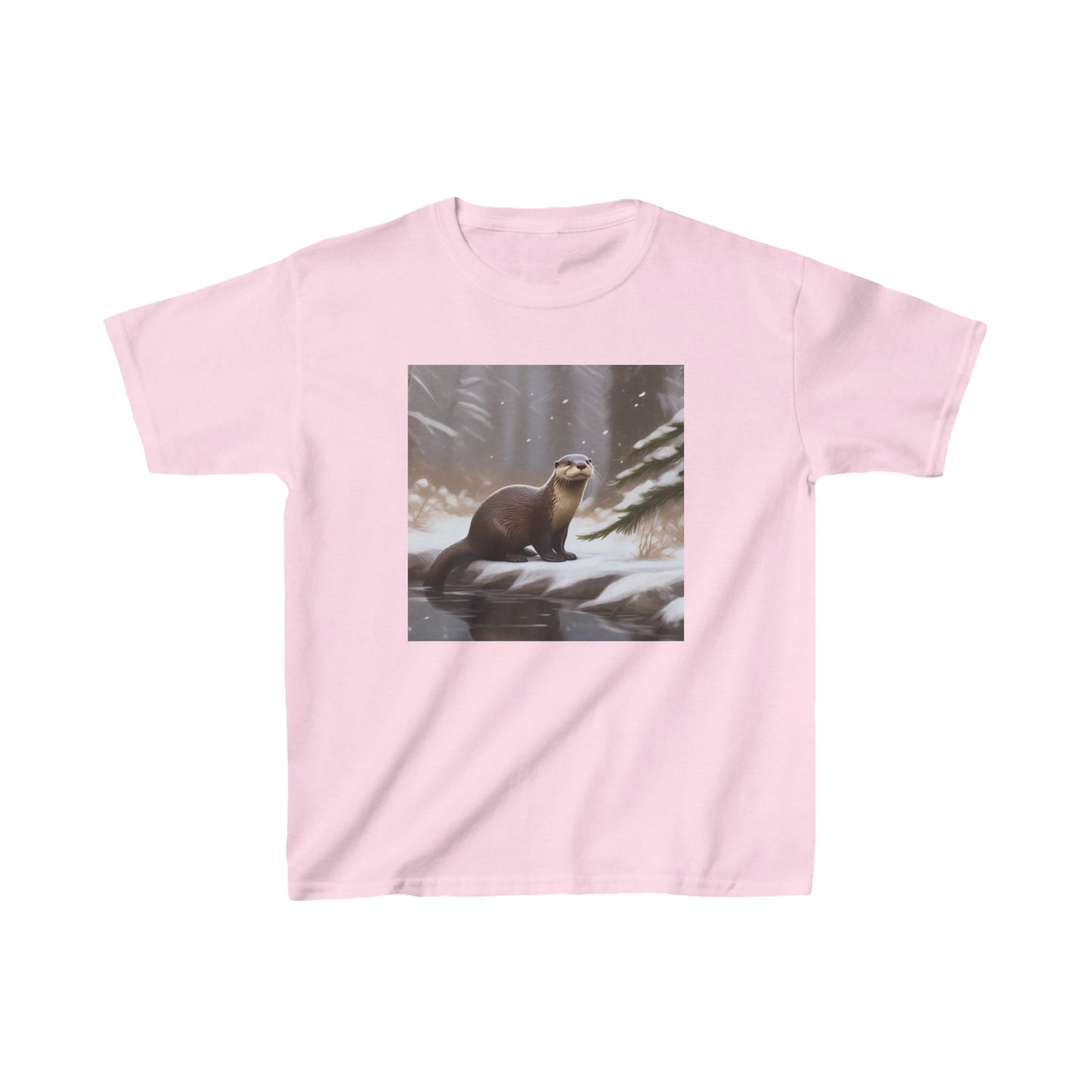 A☆Kids Tee - Winter Otter