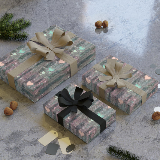 A☆ Gift Wrap - Pastel Forest