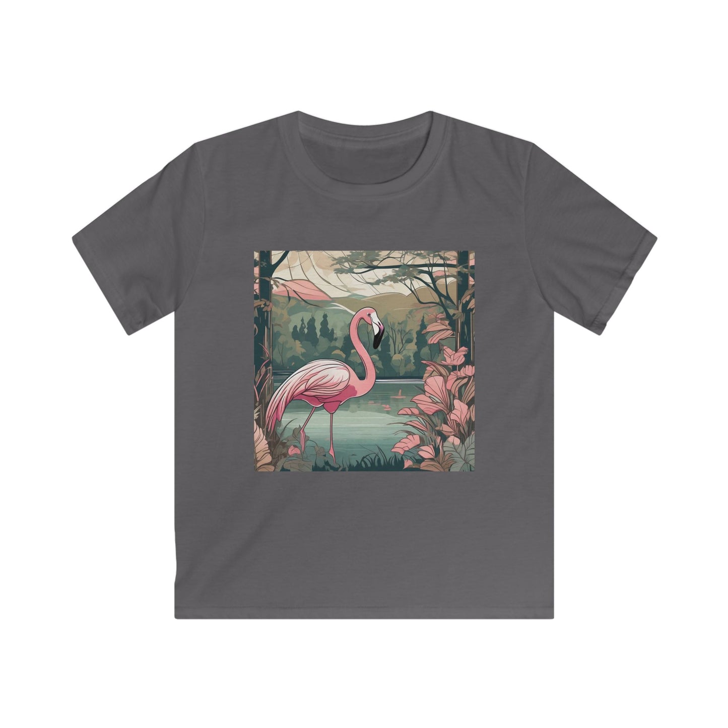 A☆Kids Tee - Flamingo