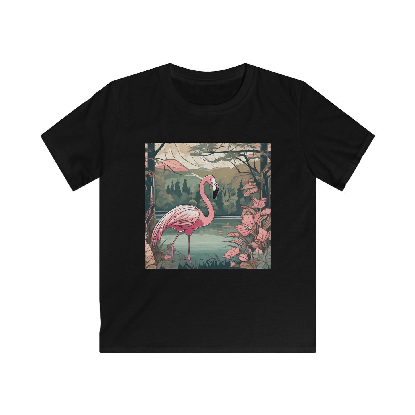 A☆Kids Tee - Flamingo