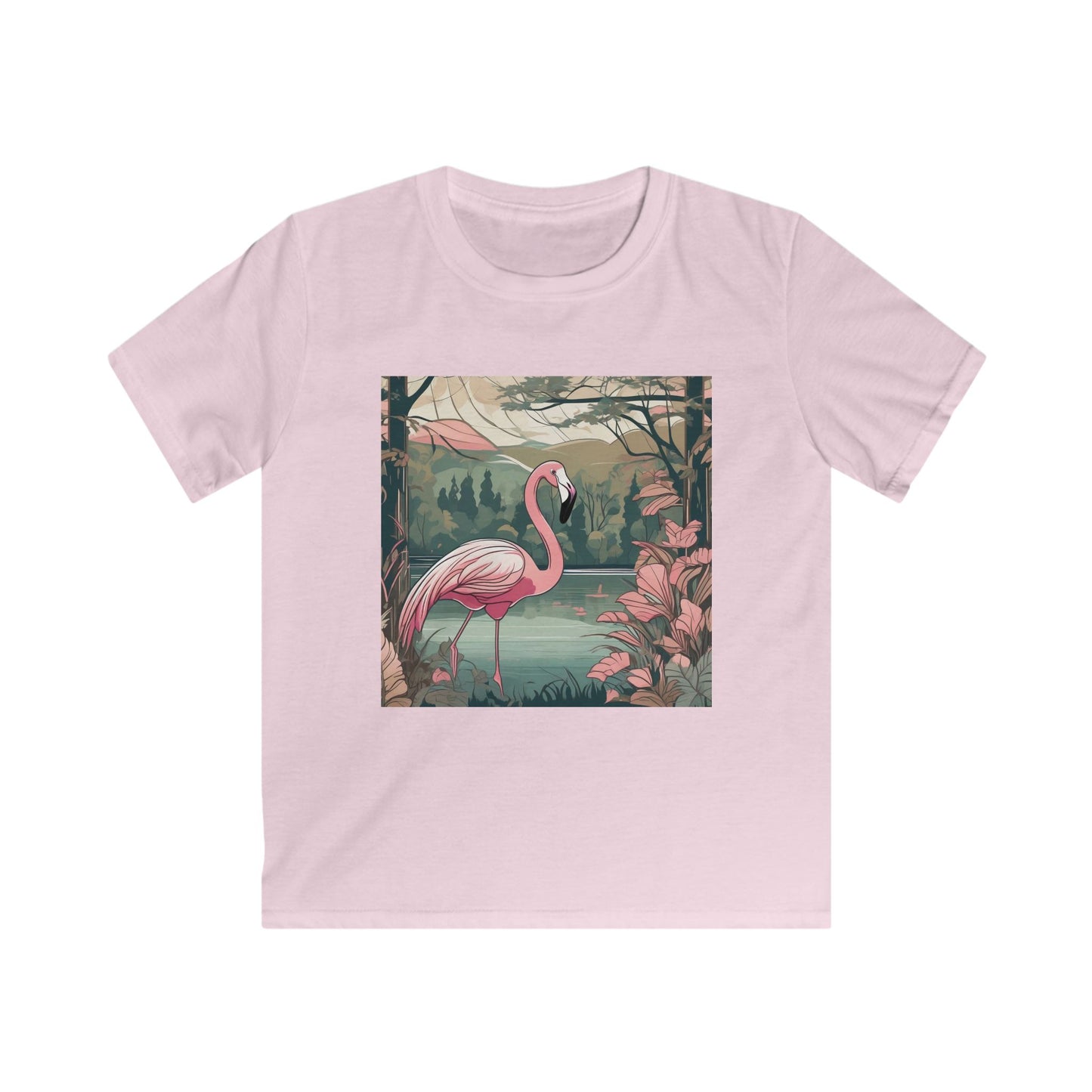 A☆Kids Tee - Flamingo