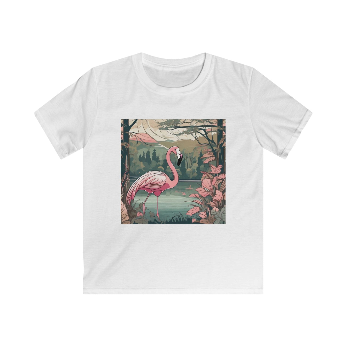 A☆Kids Tee - Flamingo
