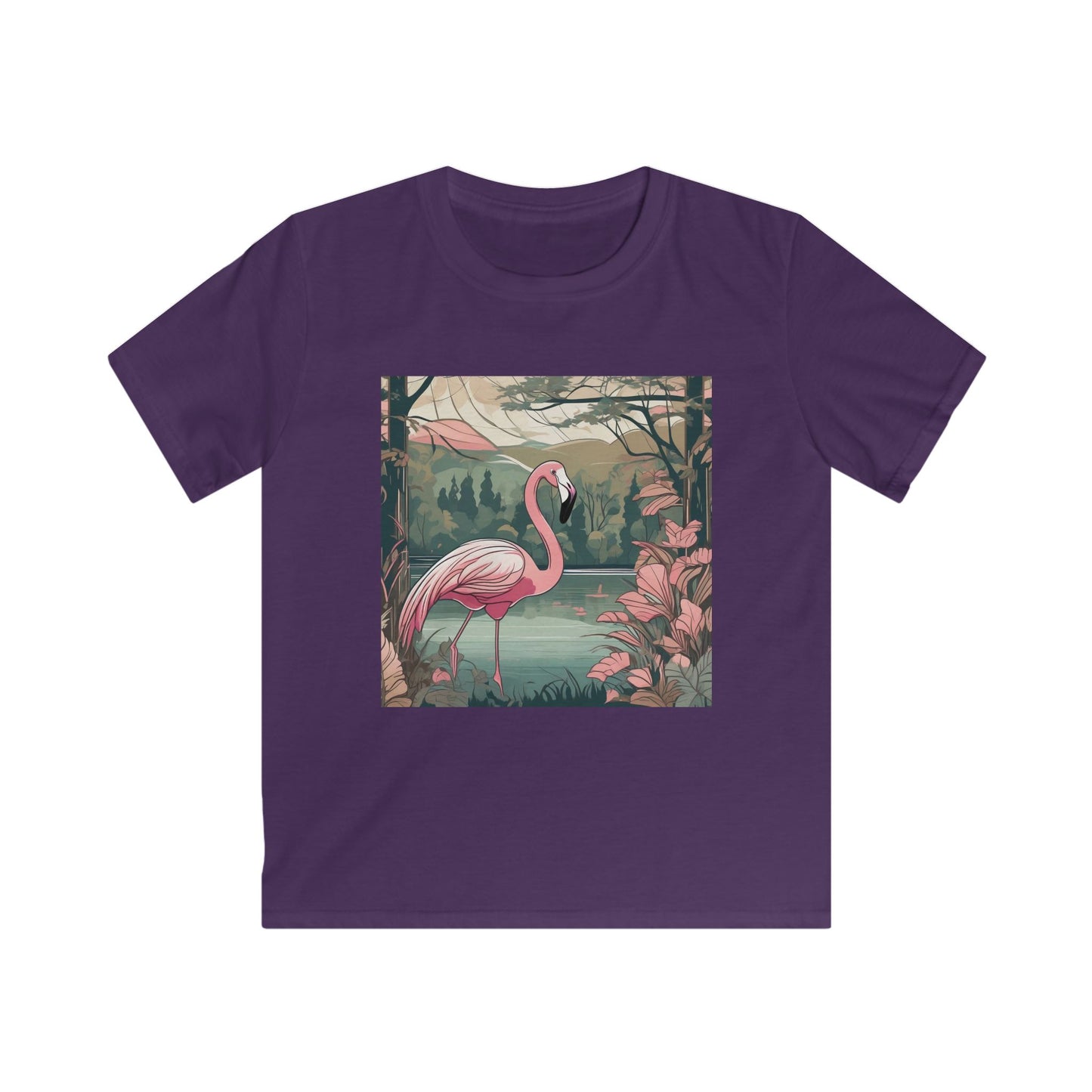 A☆Kids Tee - Flamingo
